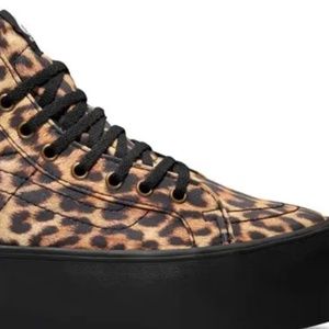 Sk8 Hi Top Vans Cheetah Print